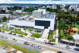 Vista aérea do Hospital e Maternidade Papa Francisco, em Pinhais, onde a Saúde One implantou o NEXT.